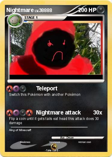 Pokemon Nightmare