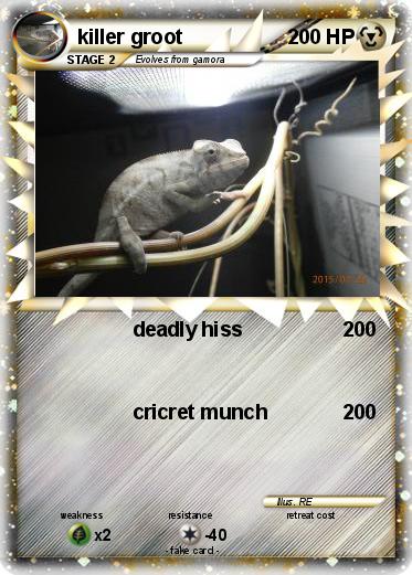 Pokemon killer groot