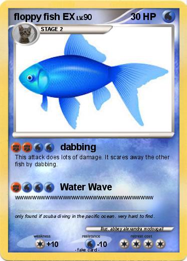 Pokemon floppy fish EX