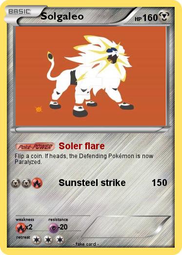 Pokemon Solgaleo