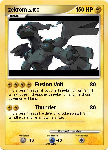 Pokemon zekrom