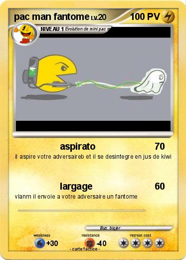Pokemon pac man fantome