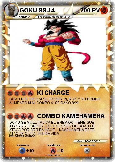 Pokemon GOKU SSJ 4