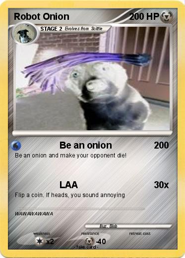 Pokemon Robot Onion