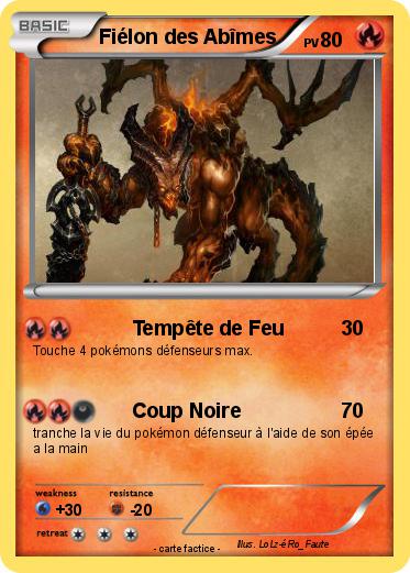 Pokemon Fiélon des Abîmes