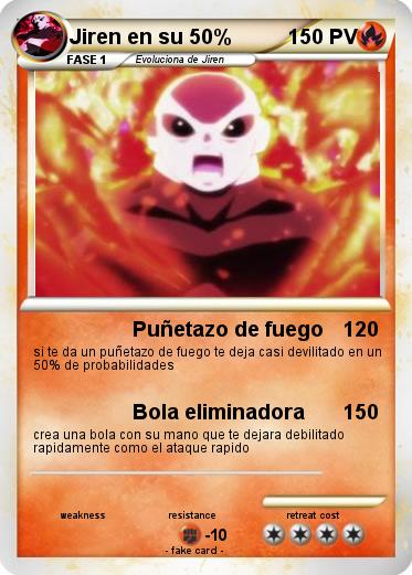 Pokemon Jiren en su 50%