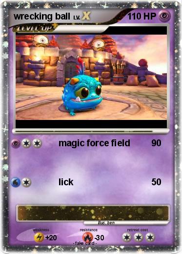 Pokemon wrecking ball
