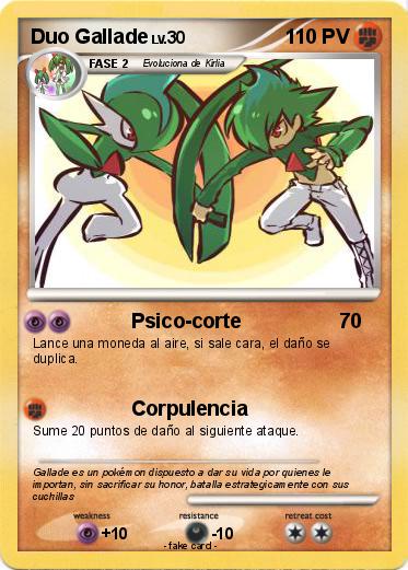 Pokemon Duo Gallade