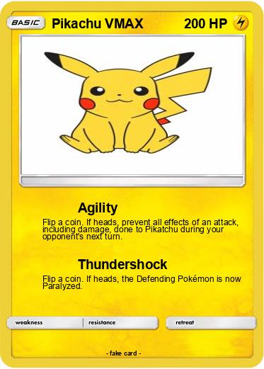 Pokemon Pikachu VMAX