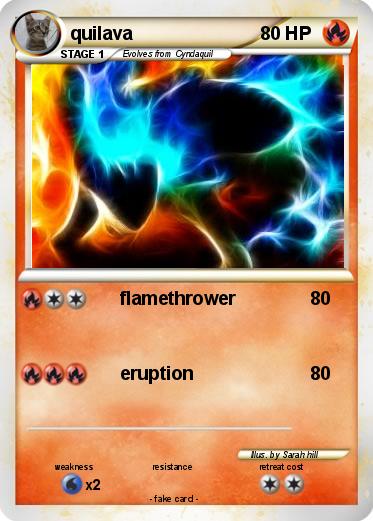 Pokemon quilava