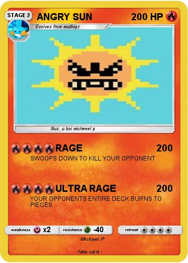 Pokemon ANGRY SUN