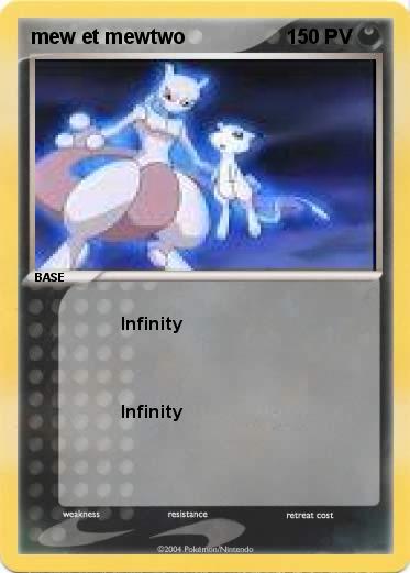 Pokemon mew et mewtwo