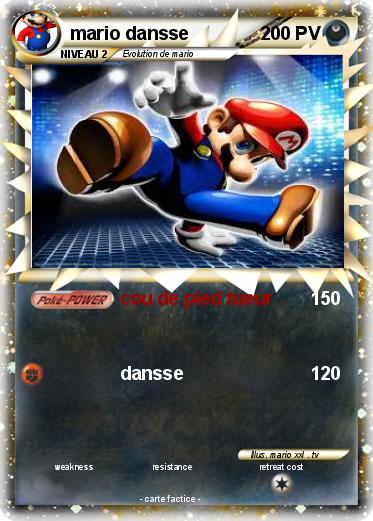 Pokemon mario dansse