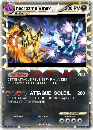 Pokemon necrozma Vmax