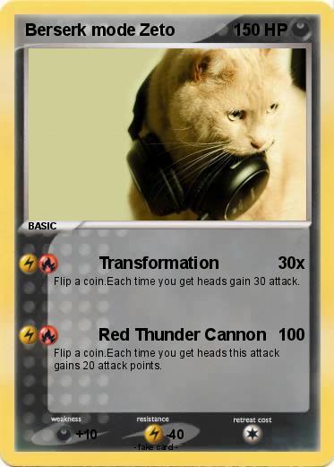 Pokemon Berserk mode Zeto