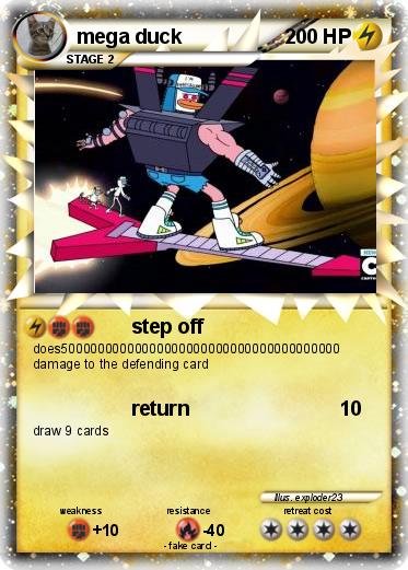 Pokemon mega duck