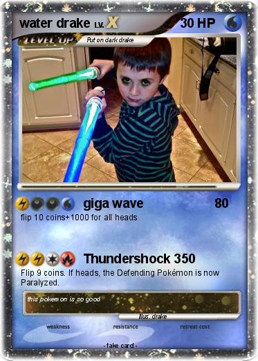 Pokemon water drake