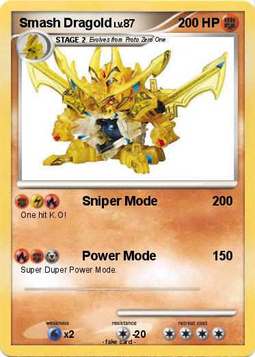 Pokemon Smash Dragold