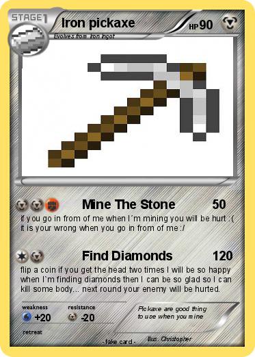 Pokemon Iron pickaxe