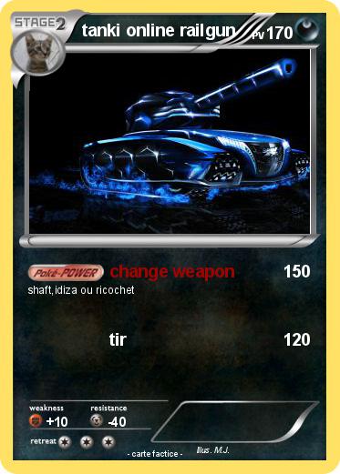 Pokemon tanki online railgun