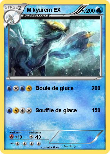 Pokemon M kyurem EX