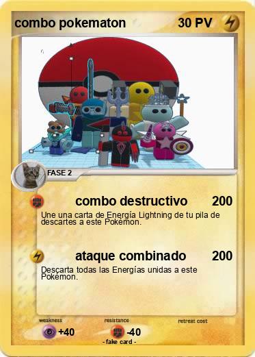 Pokemon combo pokematon