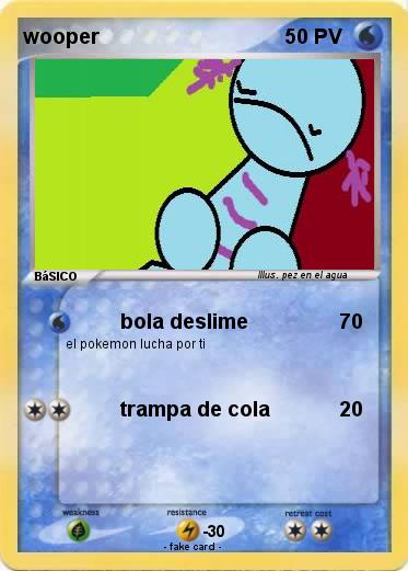 Pokemon wooper