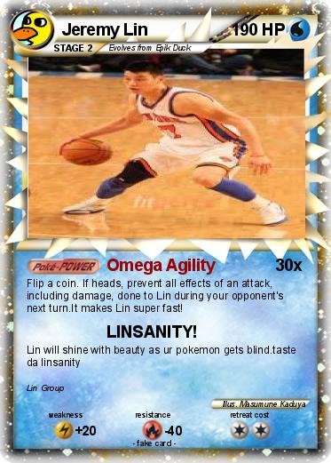 Pokemon Jeremy Lin