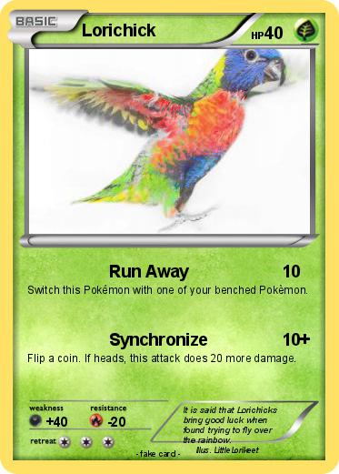 Pokemon Lorichick