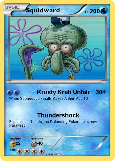 Pokemon Squidward