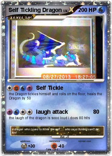 Pokemon Self Tickling Dragon