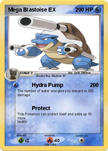 Pokemon Mega Blastoise EX