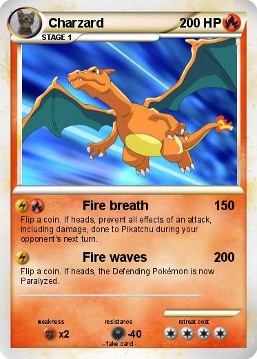 Pokemon Charzard