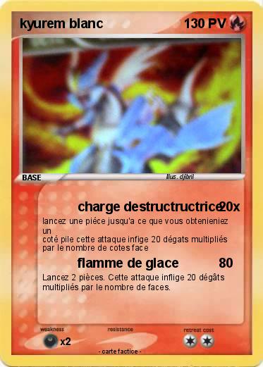 Pokemon kyurem blanc