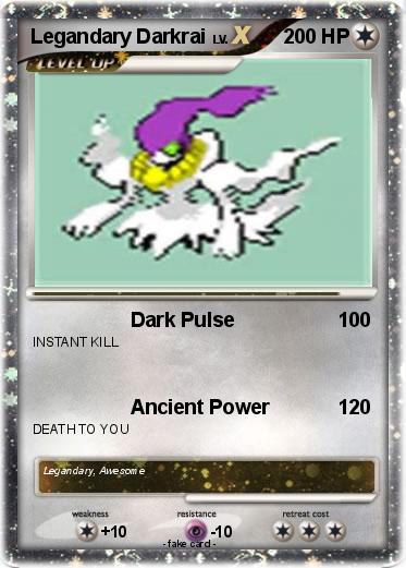 Pokemon Legandary Darkrai