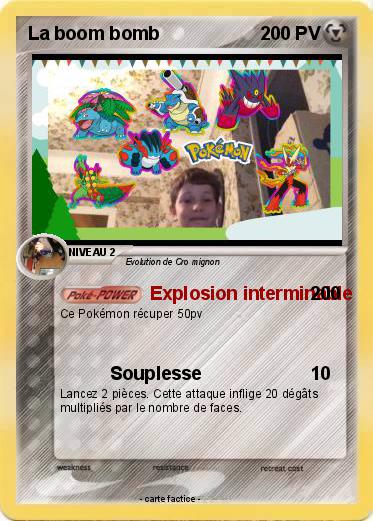 Pokemon La boom bomb