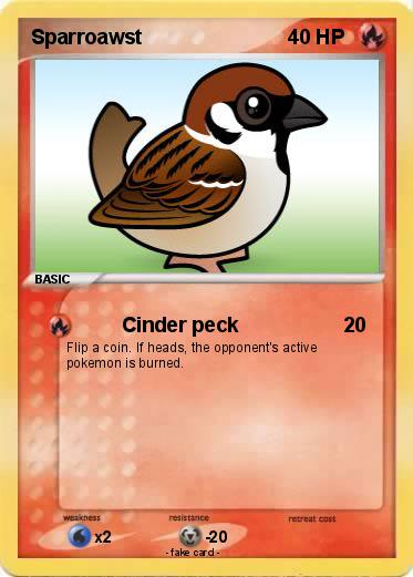 Pokemon Sparroawst