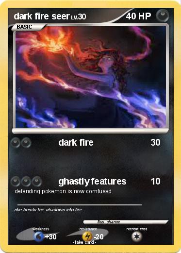 Pokemon dark fire seer