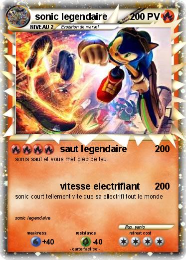 Pokemon sonic legendaire