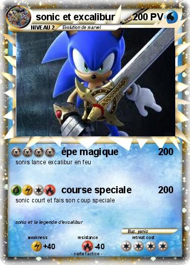 Pokemon sonic et excalibur