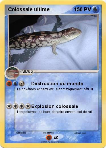Pokemon Colossale ultime              