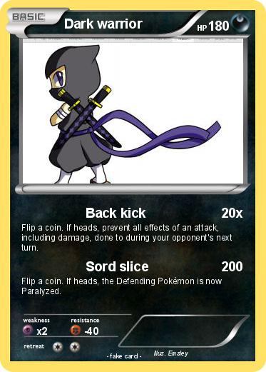 Pokemon Dark warrior