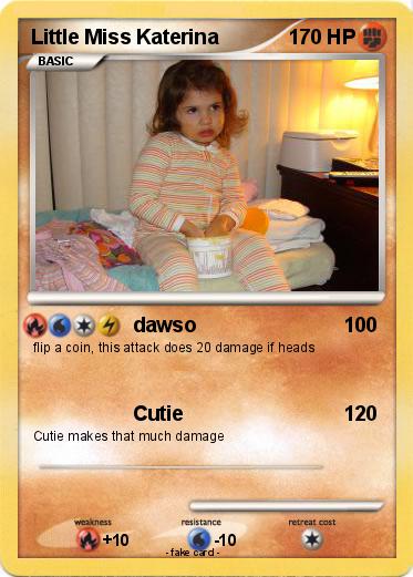 Pokemon Little Miss Katerina