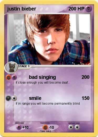 Pokemon justin bieber