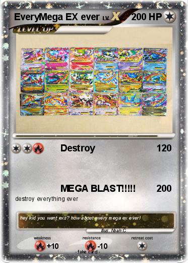 Pokemon EveryMega EX ever