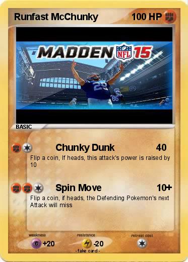 Pokemon Runfast McChunky