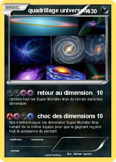 Pokemon quadrillage universelle