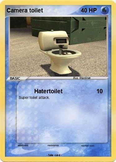 Pokemon Camera toilet