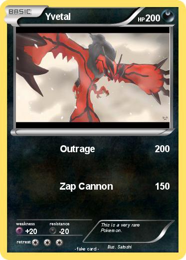 Pokemon Yvetal