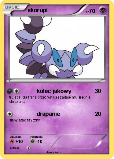 Pokemon skorupi